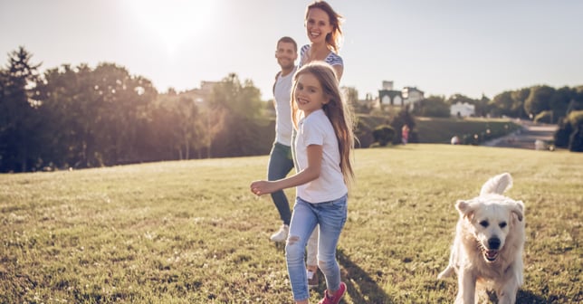 family running with dog v3